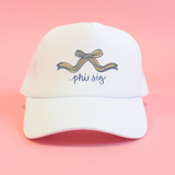 Phi Sigma Sigma Coquette Sorority Trucker Hat
