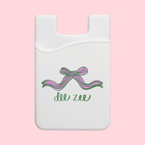 Delta Zeta Coquette Bow Phone Wallet