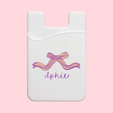 Delta Phi Epsilon Coquette Bow Phone Wallet