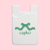 Alpha Epsilon Phi Coquette Bow Phone Wallet