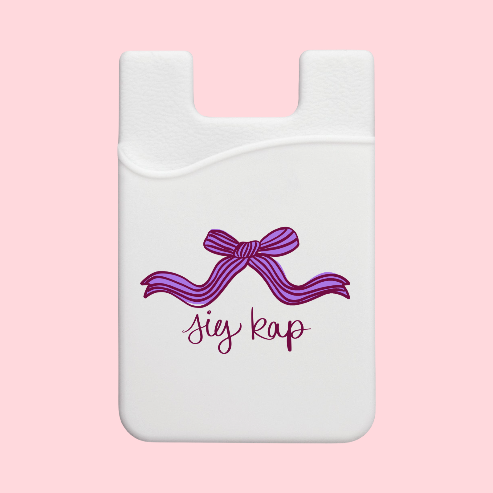 Sigma Kappa Coquette Bow Phone Wallet