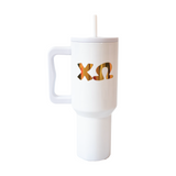 Chi Omega 40oz 24 Karat Tumbler