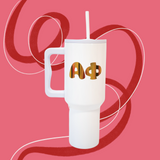 Alpha Phi 40oz 24 Karat Tumbler