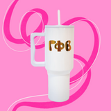 Gamma Phi Beta 40oz 24 Karat Tumbler