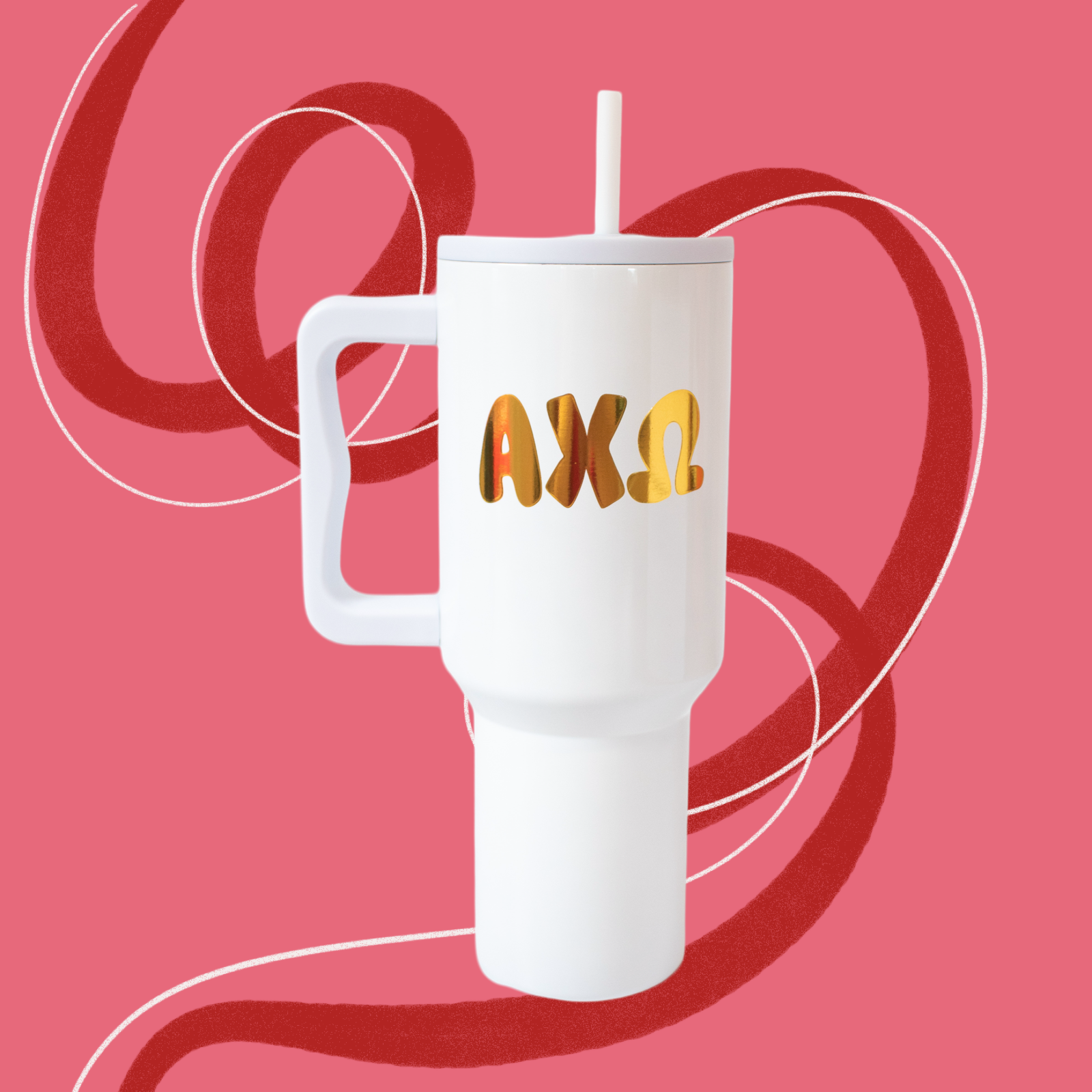 40oz 24 Karat Sorority Tumbler