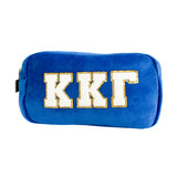 Kappa Kappa Gamma Chenille Sorority Cosmetic Bag