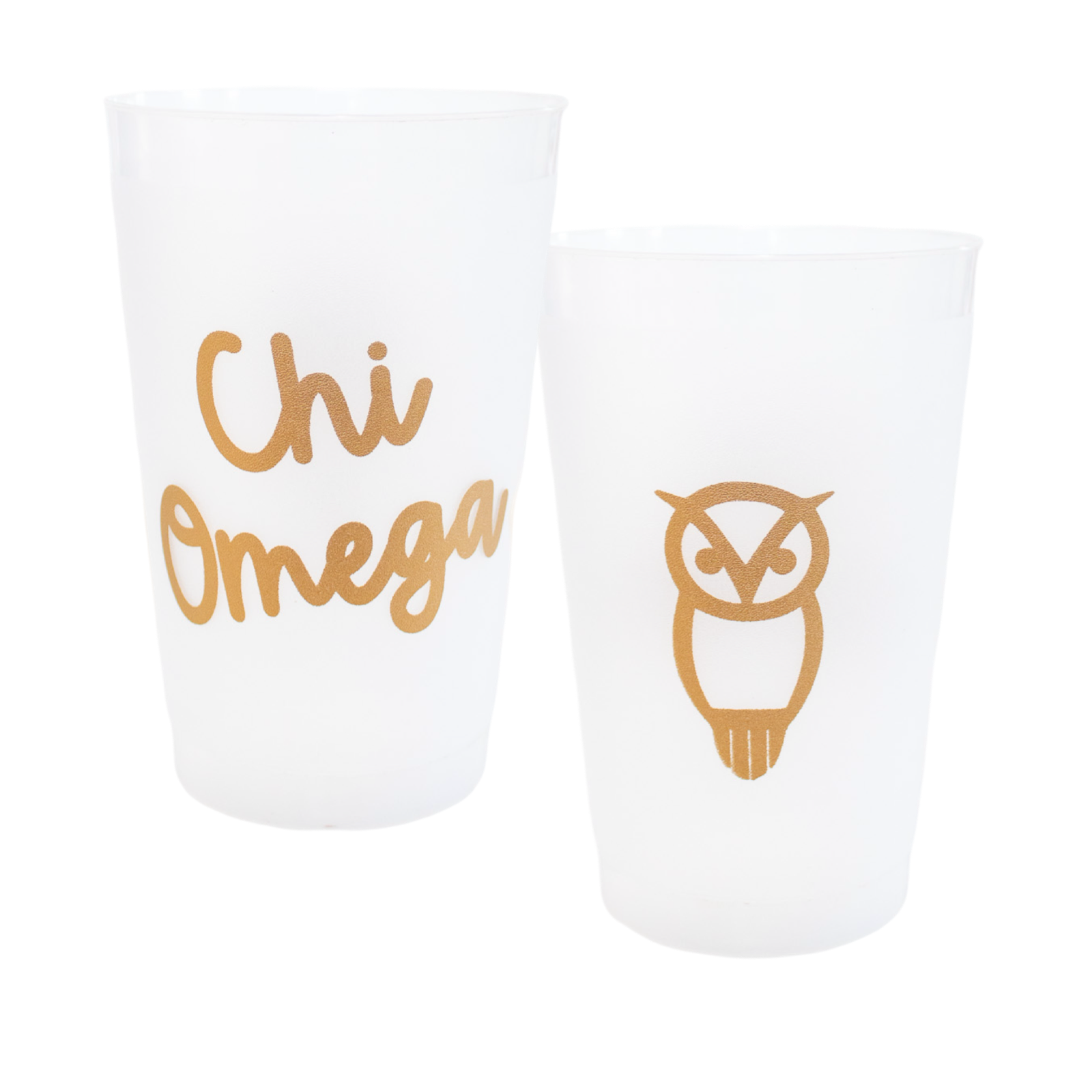 Chi Omega Stay Golden 24oz Stadium Cup