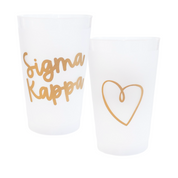 Sigma Kappa Stay Golden 24oz Stadium Cup