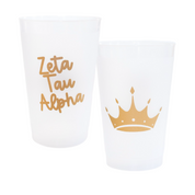 Zeta Tau Alpha Stay Golden 24oz Stadium Cup