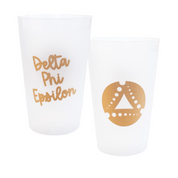 Delta Phi Epsilon Stay Golden 24oz Stadium Cup