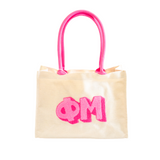 Phi Mu All Chenille Gift Tote