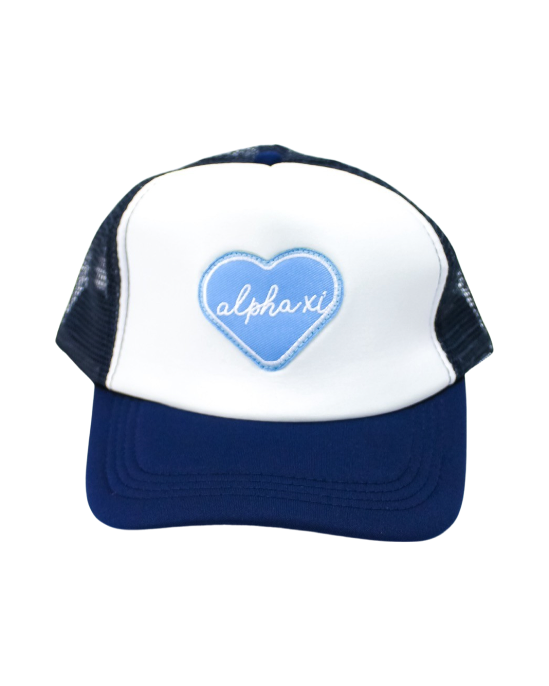 Alpha Xi Delta Whole Lotta Love Heart Trucker Hat