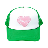 Delta Zeta Whole Lotta Love Heart Trucker Hat