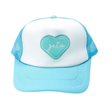 Zeta Tau Alpha Whole Lotta Love Heart Trucker Hat