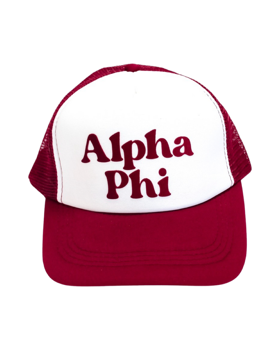 Alpha Phi Traveler Trucker Hat