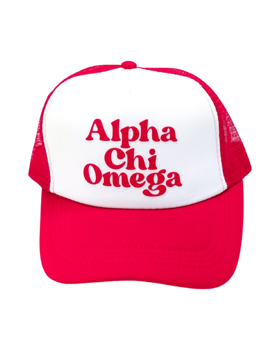Alpha Chi Omega Traveler Trucker Hat
