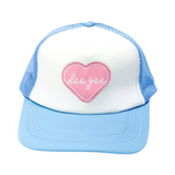 Delta Gamma Whole Lotta Love Heart Trucker Hat