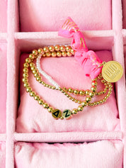 Delta Zeta Everyday Gold Bracelet Sorority Stack