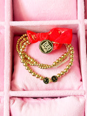 Chi Omega Everyday Gold Bracelet Sorority Stack
