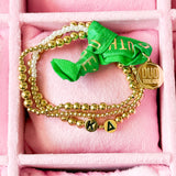 Kappa Delta Everyday Gold Bracelet Sorority Stack