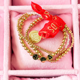 Alpha Gamma Delta Everyday Gold Bracelet Sorority Stack