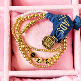 Phi Sigma Sigma Everyday Gold Bracelet Sorority Stack