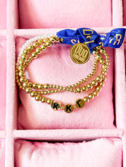 Kappa Kappa Gamma Everyday Gold Bracelet Sorority Stack