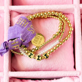 Sigma Sigma Sigma Everyday Gold Bracelet Sorority Stack
