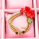 Alpha Sigma Alpha Everyday Gold Bracelet Sorority Stack