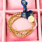 Alpha Xi Delta Everyday Gold Bracelet Sorority Stack