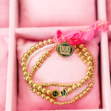 Phi Mu Everyday Gold Bracelet Sorority Stack