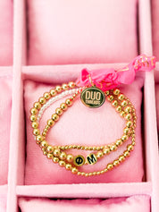 Phi Mu Everyday Gold Bracelet Sorority Stack