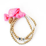 Phi Mu Everyday Gold Bracelet Sorority Stack