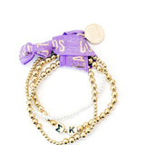 Sigma Kappa Everyday Gold Bracelet Sorority Stack