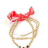 Alpha Sigma Alpha Everyday Gold Bracelet Sorority Stack