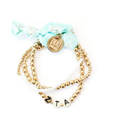 Zeta Tau Alpha Everyday Gold Bracelet Sorority Stack