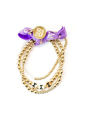 Sigma Sigma Sigma Everyday Gold Bracelet Sorority Stack