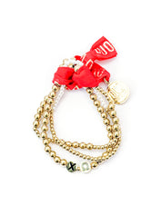 Chi Omega Everyday Gold Bracelet Sorority Stack