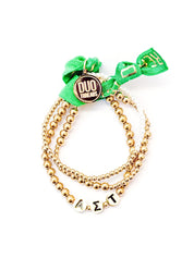Alpha Sigma Tau Everyday Gold Bracelet Sorority Stack