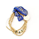 Sigma Delta Tau Everyday Gold Bracelet Sorority Stack