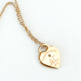 Delta Gamma Please Return Sorority Necklace