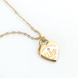 Pi Beta Phi Please Return Sorority Necklace