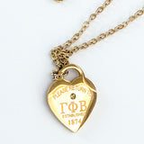 Gamma Phi Beta Please Return Sorority Necklace