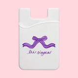 Coquette Bow Sorority Phone Wallet