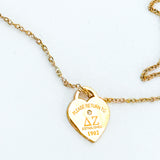 Please Return Sorority Necklace