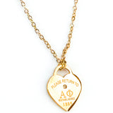 Please Return Sorority Necklace