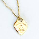 Please Return Sorority Necklace