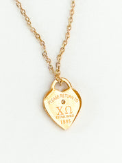 Please Return Sorority Necklace