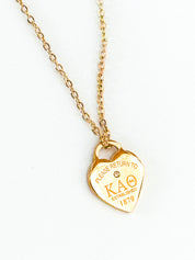 Please Return Sorority Necklace