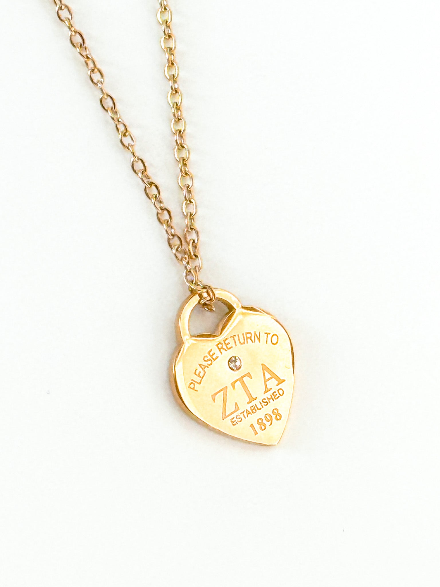 Please Return Sorority Necklace